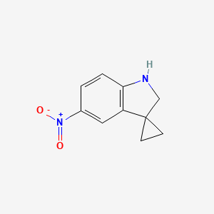 5'-Nitrospiro[cyclopropane-1,3'-indoline]