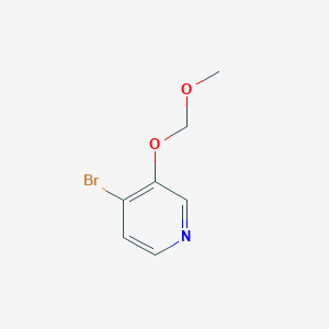 molecular formula C7H8BrNO2 B1285388 Pyridine, 4-bromo-3-(methoxymethoxy)- 