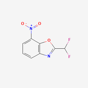 2-(Difluoromethyl)-7-nitrobenzo[d]oxazole