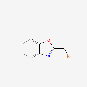 2-(Bromomethyl)-7-methylbenzo[d]oxazole