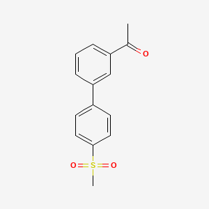 1-[4'-(Methylsulfonyl)[1,1'-biphenyl]-3-yl] ethanone