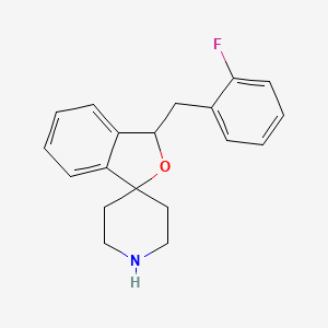 3-(2-fluorobenzyl)-3H-spiro[isobenzofuran-1,4'-piperidine]