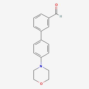 4'-(4-Morpholinyl)[1,1'-biphenyl]-3-carbaldehyde