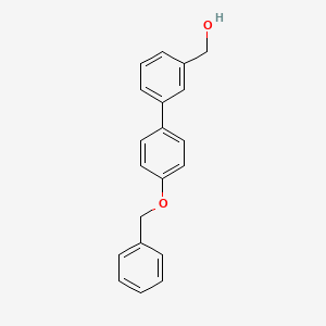 molecular formula C20H18O2 B12854023 [4'-(Benzyloxy)[1,1'-biphenyl]-3-yl]methanol 