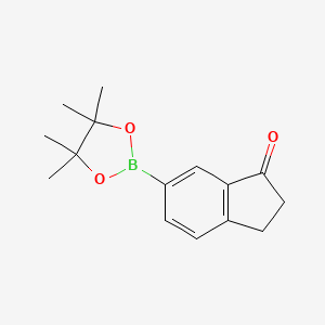 6-(4,4,5,5-tetramethyl-1,3,2-dioxaborolan-2-yl)-2,3-dihydro-1H-inden-1-one