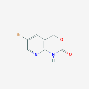 B1285437 6-Bromo-1H-pyrido[2,3-D][1,3]oxazin-2(4H)-one CAS No. 335032-38-7