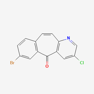 7-Bromo-3-chloro-5H-benzo[4,5]cyclohepta[1,2-B]pyridin-5-one