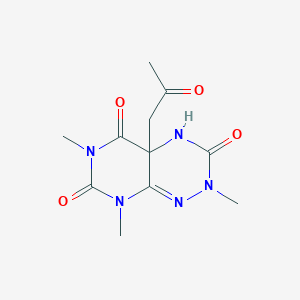 molecular formula C11H15N5O4 B128547 吡嗪诺霉素 CAS No. 146406-84-0