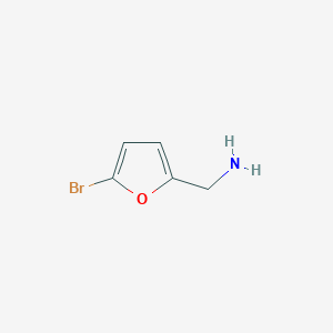 molecular formula C5H6BrNO B1285479 (5-Bromofuran-2-yl)methanamine CAS No. 263169-37-5