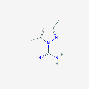 N,3,5-Trimethyl-1H-pyrazole-1-carboximidamide