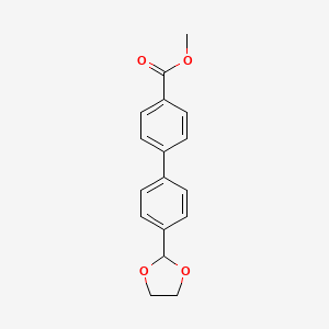 Methyl 4'-(1,3-dioxolan-2-yl)[1,1'-biphenyl]-4-carboxylate