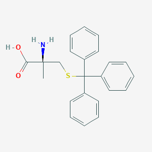 (S)-2-Amino-2-methyl-3-(tritylthio)propanoic acid