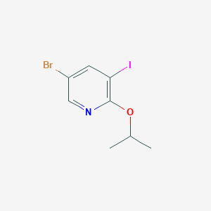 5-Bromo-3-iodo-2-isopropoxy-pyridine