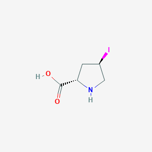 (2S,4R)-4-iodopyrrolidine-2-carboxylic acid