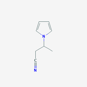 3-(1H-Pyrrol-1-yl)butanenitrile