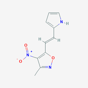 5-(2-(1H-Pyrrol-2-yl)vinyl)-3-methyl-4-nitroisoxazole