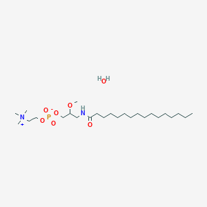 rac-3-Hexadecanamido-2-methoxypropan-1-ol Phosphocholine Monohydrate