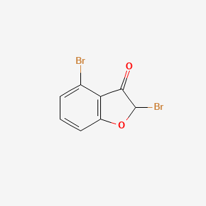 2,4-Dibromobenzo[b]furan-3(2H)-one