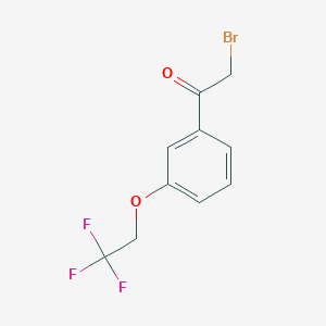 3-(2,2,2-Trifluoroethoxy)phenacyl bromide