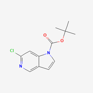 tert-Butyl 6-chloro-1H-pyrrolo[3,2-c]pyridine-1-carboxylate