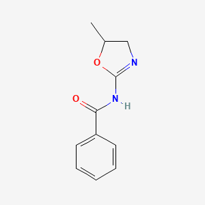 N-(5-methyl-4,5-dihydro-1,3-oxazol-2-yl)benzamide