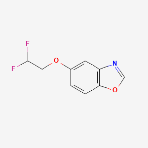 5-(2,2-Difluoroethoxy)-1,3-benzoxazole