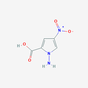 1-Amino-4-nitro-1H-pyrrole-2-carboxylic acid