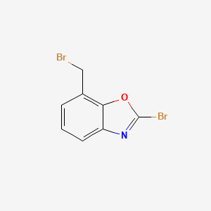 2-Bromo-7-(bromomethyl)benzo[d]oxazole