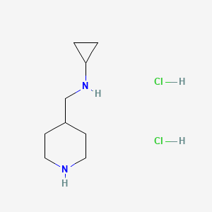 N-(4-Piperidylmethyl)cyclopropanamine Dihydrochloride