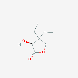 (S)-4,4-Diethyl-3-hydroxydihydrofuran-2(3H)-one