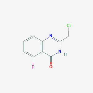 2-(Chloromethyl)-5-fluoroquinazolin-4(3H)-one