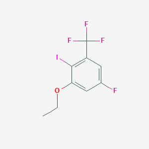 1-Ethoxy-5-fluoro-2-iodo-3-(trifluoromethyl)benzene