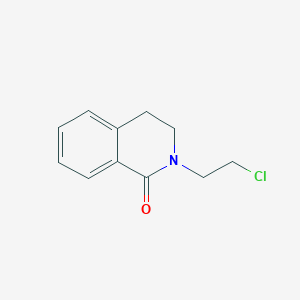 2-(2-chloroethyl)-3,4-dihydro-1(2H)-isoquinolinone