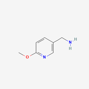 molecular formula C7H10N2O B1285644 (6-Methoxypyridin-3-yl)methanamine CAS No. 262295-96-5