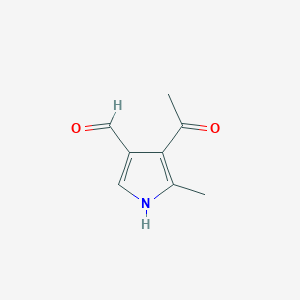 4-Acetyl-5-methyl-1H-pyrrole-3-carbaldehyde