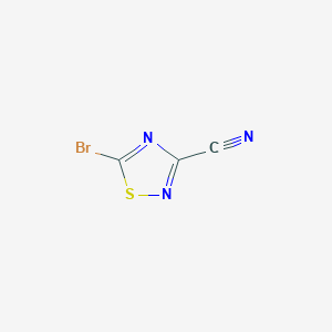 5-Bromo-1,2,4-thiadiazole-3-carbonitrile