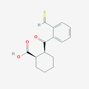 (1R,2S)-2-(2-methanethioylbenzoyl)cyclohexane-1-carboxylic acid