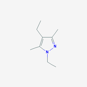 molecular formula C9H16N2 B12856583 1,4-Diethyl-3,5-dimethyl-1H-pyrazole 