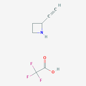 2-Ethynylazetidine;2,2,2-trifluoroacetic acid