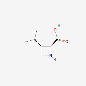 (2S,3S)-3-Isopropylazetidine-2-carboxylic acid