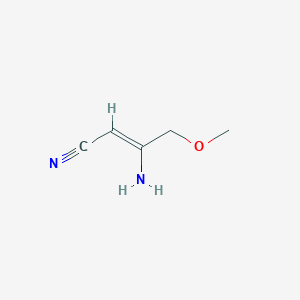 (Z)-3-amino-4-methoxybut-2-enenitrile