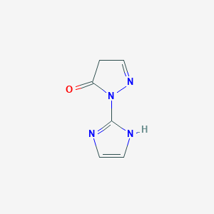 1-(1H-Imidazol-2-yl)-1H-pyrazol-5(4H)-one