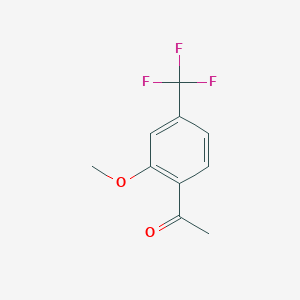 1-(2-Methoxy-4-(trifluoromethyl)phenyl)ethan-1-one