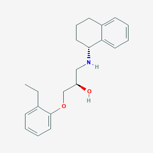 (R)-1-(2-Ethylphenoxy)-3-(((R)-1,2,3,4-tetrahydronaphthalen-1-yl)amino)propan-2-ol