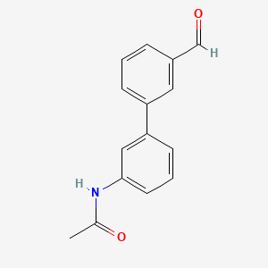 N-(3'-Formyl[1,1'-biphenyl]-3-yl)acetamide