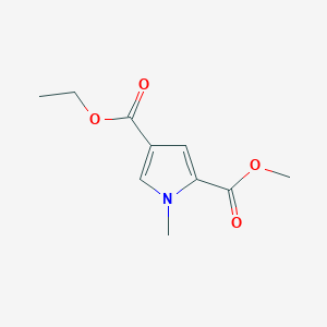 4-Ethyl 2-methyl 1-methyl-1H-pyrrole-2,4-dicarboxylate