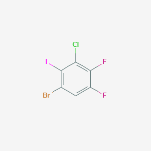 6-Bromo-2-chloro-3,4-difluoroiodobenzene