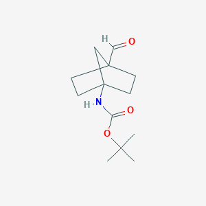 Tert-butyl (4-formylbicyclo[2.2.1]heptan-1-yl)carbamate