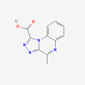 4-Methyl-[1,2,4]triazolo[4,3-a]quinoxaline-1-carboxylic acid