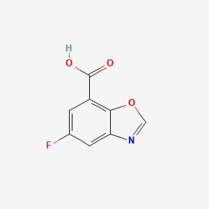 5-Fluoro-1,3-benzoxazole-7-carboxylic acid